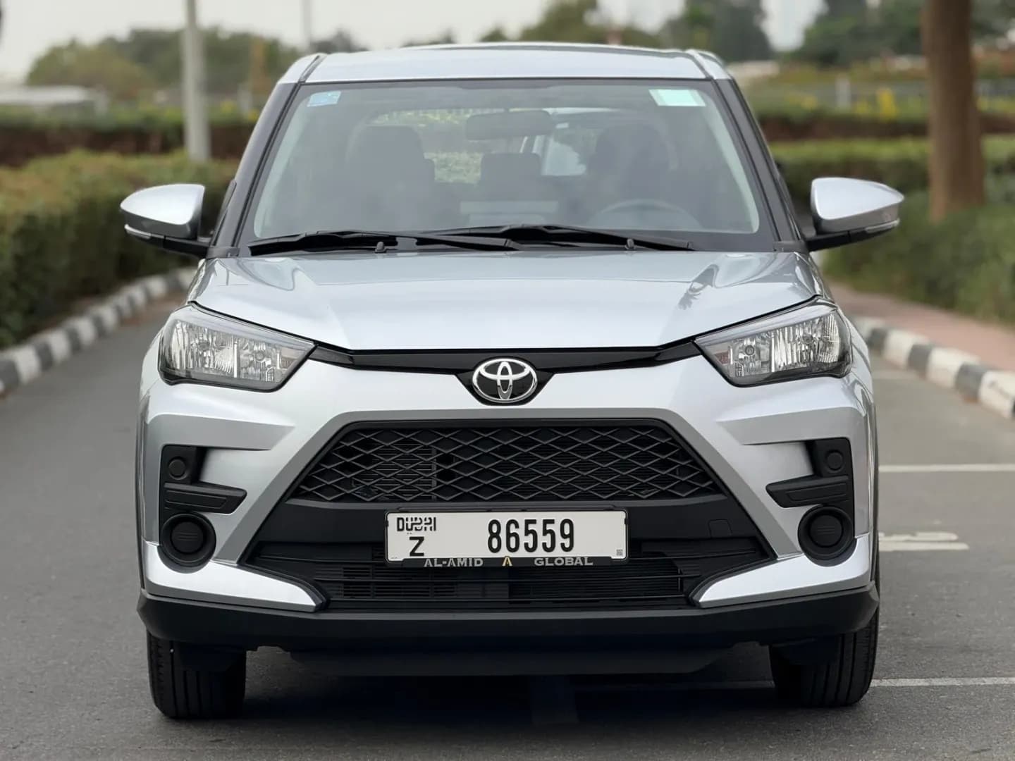 Toyota Toyota Raize Silver - Luxury rental car (2024)
